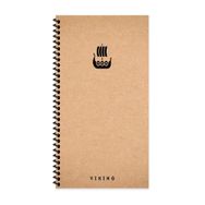 Keskin Color La Plume Viking Spiralli Gemi Sert Kapak 80 Yaprak 10x19 cm Çizgisiz Defter
