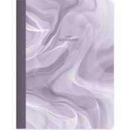 Keskin Color Lila 19x25 cm Classic Marble Kareli Defter