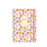 Keskin Color Limited Edition Çiçekler Mor 19x25 cm Spiralli Defter