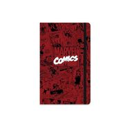 Keskin Color Marvel 13x21 80 Yapraklı Çizgili Ciltli Lastikli Bordo Defter
