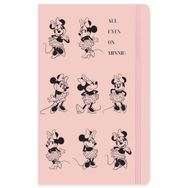 Keskin Color Minnie Lastikli Ciltli 13X21 80 Yaprak Çizgili Defter