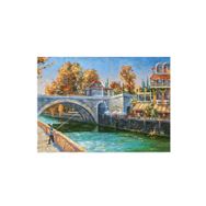 Keskin Color Nehirdeki Balıkçı 2000 Parça + Yapıştırıcı Puzzle