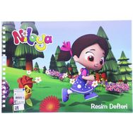Keskin Color Niloya 17X24 cm 15 Yaprak Resim Defteri 41696-3 Resim Defteri