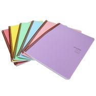 Keskin Color Pastel Note Spiralli Pastel Sarı Plastik Kapak 80 Yaprak A4 Kareli Defter