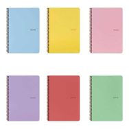 Keskin Color Pastel Note Spiralli Pp Kapak A4 100 Yaprak Çizgili Defter