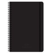 Keskin Color Premier Spiralli Siyah Sert Kapak 120 Yaprak 17x24 Çizgili Defter