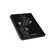 Keskin Color Schwarz Foil Sert Kapaklı 14x20 60 Yaprak Spiralli Defter