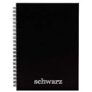 Keskin Color Schwarz Siyah 14x20 60 Yaprak İç Sayfalı PP Kapak Bloknot