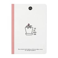 Keskin Color Sert Kapak Hisli Şeyler İyi Ki Varsın 14x20 64 Yaprak Çizgili Cilt Defter
