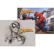 Keskin Color Spider Man 35x50 cm 15 Yaprak Spiralli Resim Defteri