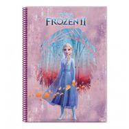 Keskin Color Spiralli Karton Kapak Sürprizli Frozen A4 80 Yaprak Kareli Defter
