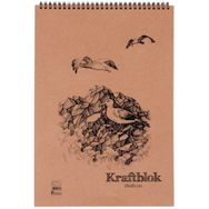 Keskin Color Spiralli Kraft 25x35 cm 20 Yaprak Bloknot