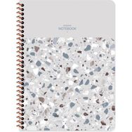 Keskin Color Terazzo Gri 16.5x22.5 Kareli Defter