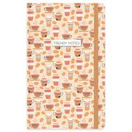 Keskin Color Trendy Notes Coffee Time Turuncu 80 Yaprak Çizgili Defter