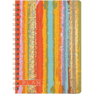 Keskin Color Turuncu 17x24 cm Glitter Kareli Plan Defter