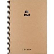 Keskin Color Viking Sert Kapak 10X19 80 Yaprak Düz Gemi Defter