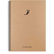 Keskin Color Viking Sert Kapak 20x28 cm 100 Yaprak Çizgili Spiralli Defter