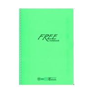 Keskin Color Yeşil A4 60 Free Notebook Yaprak Çizgili Defter