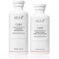Keune Keratin Smooth 300 ml Şampuan + Keratin Smooth 250 ml Saç Kremi