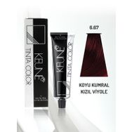 Keune Tinta 6.67 Koyu Kumral Kızıl Viyole 60 ml Saç Boyası