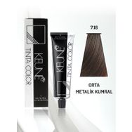 Keune Tinta 7.18 Orta Metalik Kumral 60 ml Saç Boyası