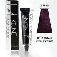 Keune Tinta Color 4.76 RI Orta Kahve Yoğun Viyole Kızıl 60 ml Saç Boyası