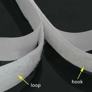 Kezban Tekstil 2 cm x 1 m Beyaz Yapışkanlı Cırt Bant