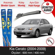 Kia Cerato 2004-2009 Muz Silecek Takımı