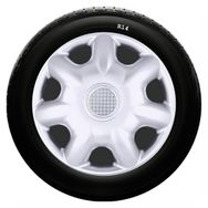 Kia SKS-SJS 218 14 İnç 4 Adet Kırılmaz Jant Kapağı