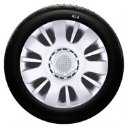 Kia SKS-SJS 222 14 İnç 4 Adet Kırılmaz Jant Kapağı