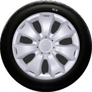 Kia SKS-SJS 417 16 İnç 4 Adet Kırılmaz Jant Kapağı