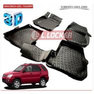 Kia Sorento 2003-2009 3D Havuzlu Paspas