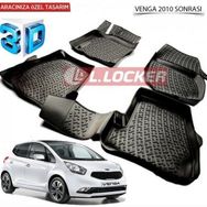 Kia Venga 2009 Sonrası 3D Havuzlu Paspas