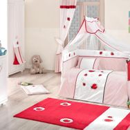 Kidboo Little Ladybug 9 Parça 70x130 cm Bebek Uyku Seti