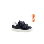 Kids A More Papillon Lacivert Çift Cırtlı Deri Unisex Çocuk Ayakkabı