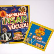 Kids İnanılmaz İnsan Vücudu Seti 2 Kitap Takım-National Geographic