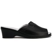 Kifidis 3ACF1TERK000004 35-42 Siyah Black 738 Janina Ac Kadın Anatomik Deri Terlik