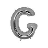 Kikajoy G Harf Gümüş 16 Folyo Balon
