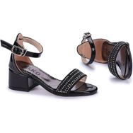 Kiko 761 Siyah Kız Çocuk Sandalet