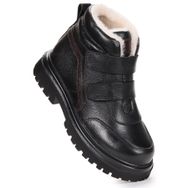 Kiko Kids Leta %100 Deri Cırtlı Erkek Çocuk Bot Ayakkabı