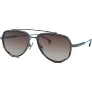 Kilian Immagine C3 Y3 55 Unisex Geometrik Gold Metal Güneş Gözlüğü