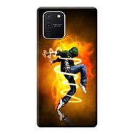 Kılıf Merkezi 131 Samsung Galaxy S10 Lite SM-G770F Alev HipHop Baskılı Silikon Kılıf