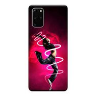 Kılıf Merkezi 133 Samsung Galaxy S20 Plus SM-G985F Hip Hop Bayan Baskılı Silikon Kılıf