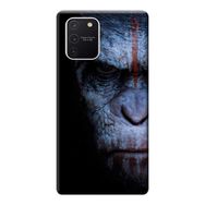 Kılıf Merkezi 147 Samsung Galaxy S10 Lite SM-G770F Maymun Face Baskılı Silikon Kılıf