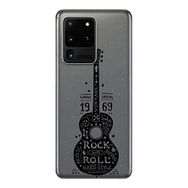 Kılıf Merkezi 324 Samsung Galaxy S20 Ultra SM-G988B Rock 1969 Baskılı Silikon Kılıf