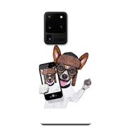 Kılıf Merkezi 451 Samsung Galaxy S20 Ultra SM-G988B Sevimli Köpek Baskılı Silikon Kılıf