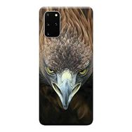 Kılıf Merkezi 483 Samsung Galaxy S20 Plus SM-G985F Kartal Baskılı Silikon Kılıf