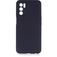 Kilifplus Oppo A16 Siyah İnce Mat Esnek Silikon Kılıf