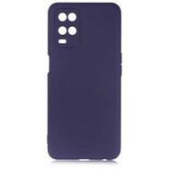 Kilifplus Oppo A54 Lacivert İnce Mat Esnek Silikon Kılıf
