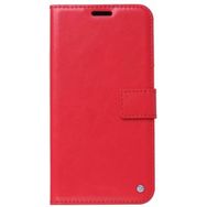 Kilifplus Samsung Galaxy M13 Kırmızı Standlı Kartlıklı Cüzdanlı Kapaklı Kılıf